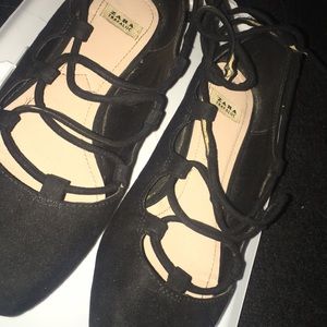 Zara ballet flats size 37